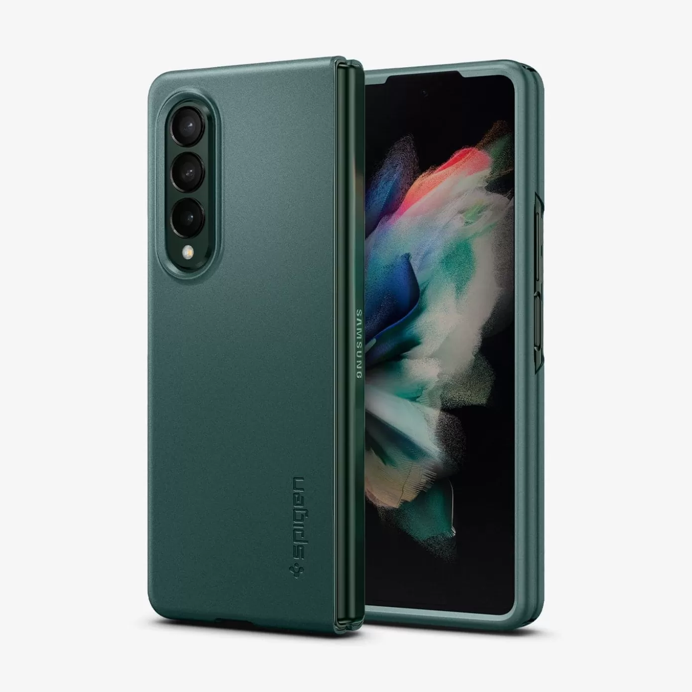 Spigen Galaxy Z·More Galaxy Z Series | Air Skin Phantom Green