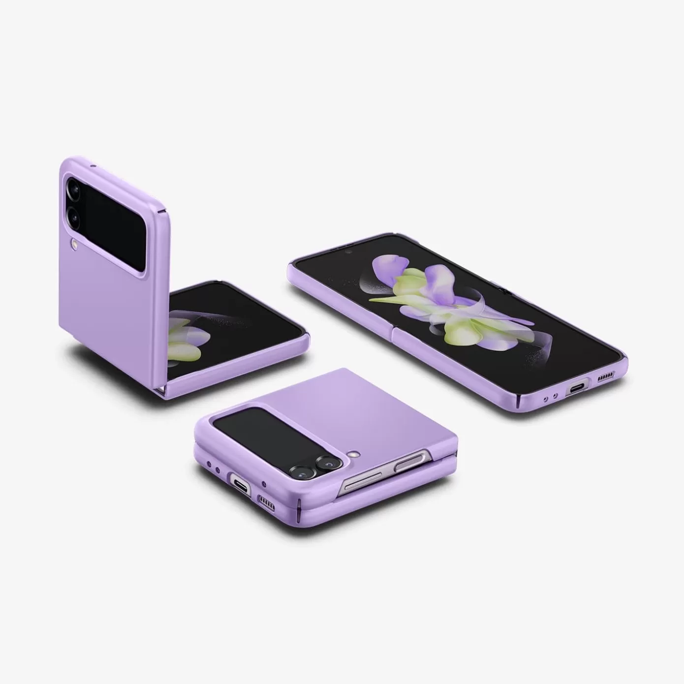 Spigen Galaxy Z·More Galaxy Z Series | Air Skin Rose Purple