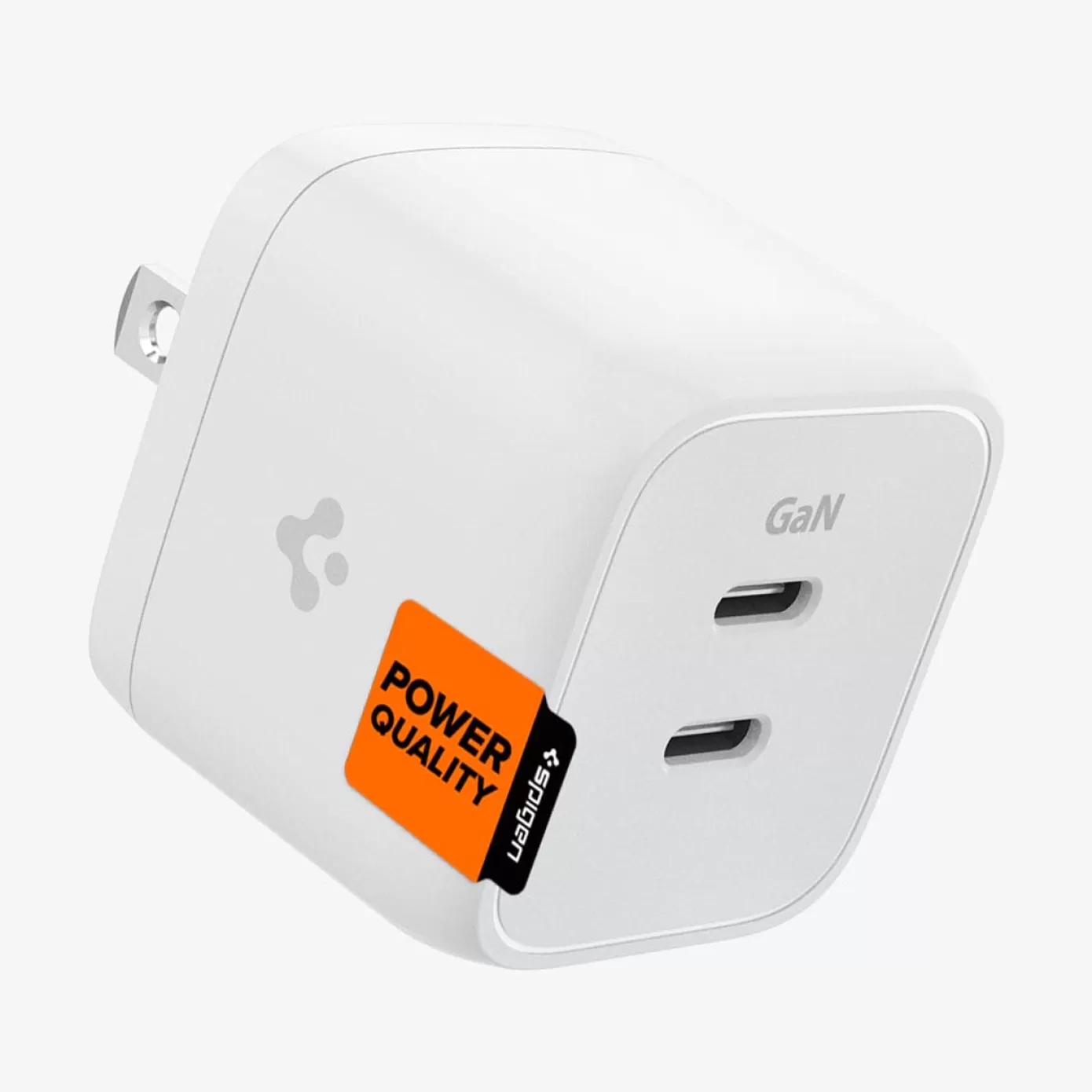 Spigen Chargers·Wall Chargers | ArcStation™ Pro GaN Dual Port | 35W White