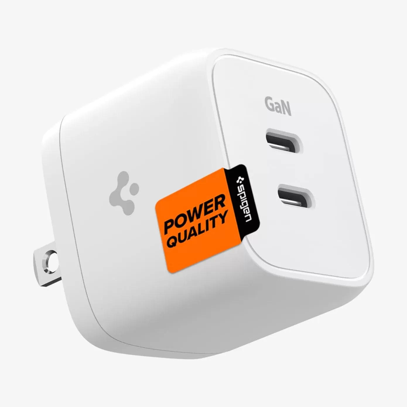 Spigen Chargers·Wall Chargers | ArcStation™ Pro GaN Dual Port | 35W White