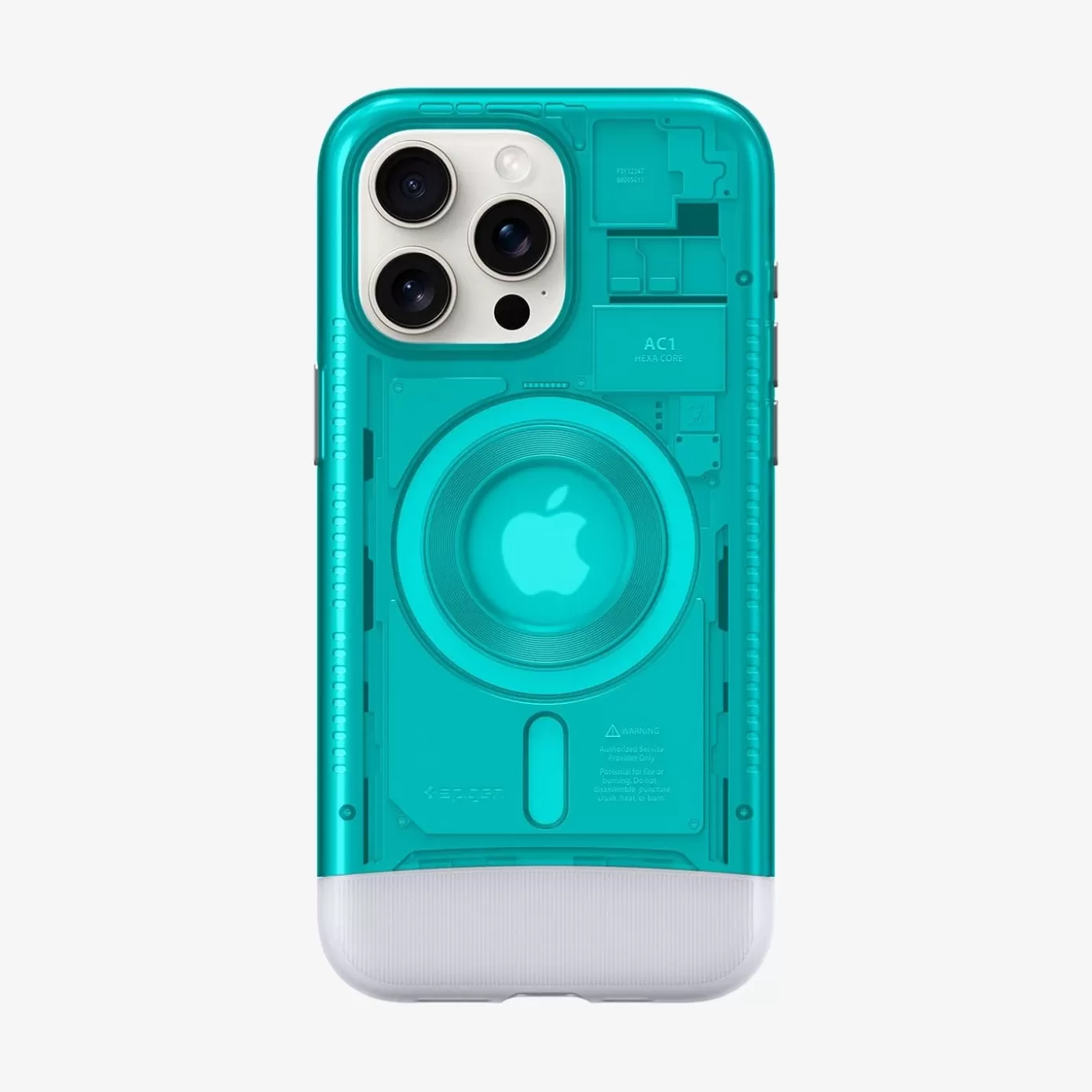 Spigen Iphone·Iphone 15 Pro Max | Iphone·Iphone 15 Pro | Classic C1 (MagFit) Bondi Blue