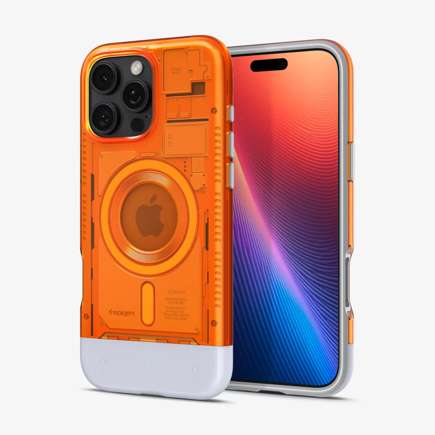 Spigen Iphone·Iphone 16 Pro Max | Iphone·Iphone 16 Pro | Classic C1 (MagFit) Tangerine