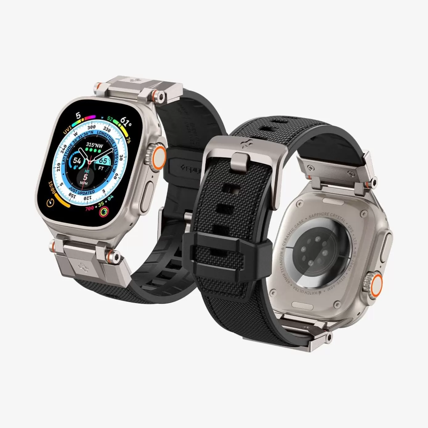 Spigen Apple Watch·Apple Watch Ultra Series | Apple Watch·Apple Watch 10 Series | DuraPro Armor Black