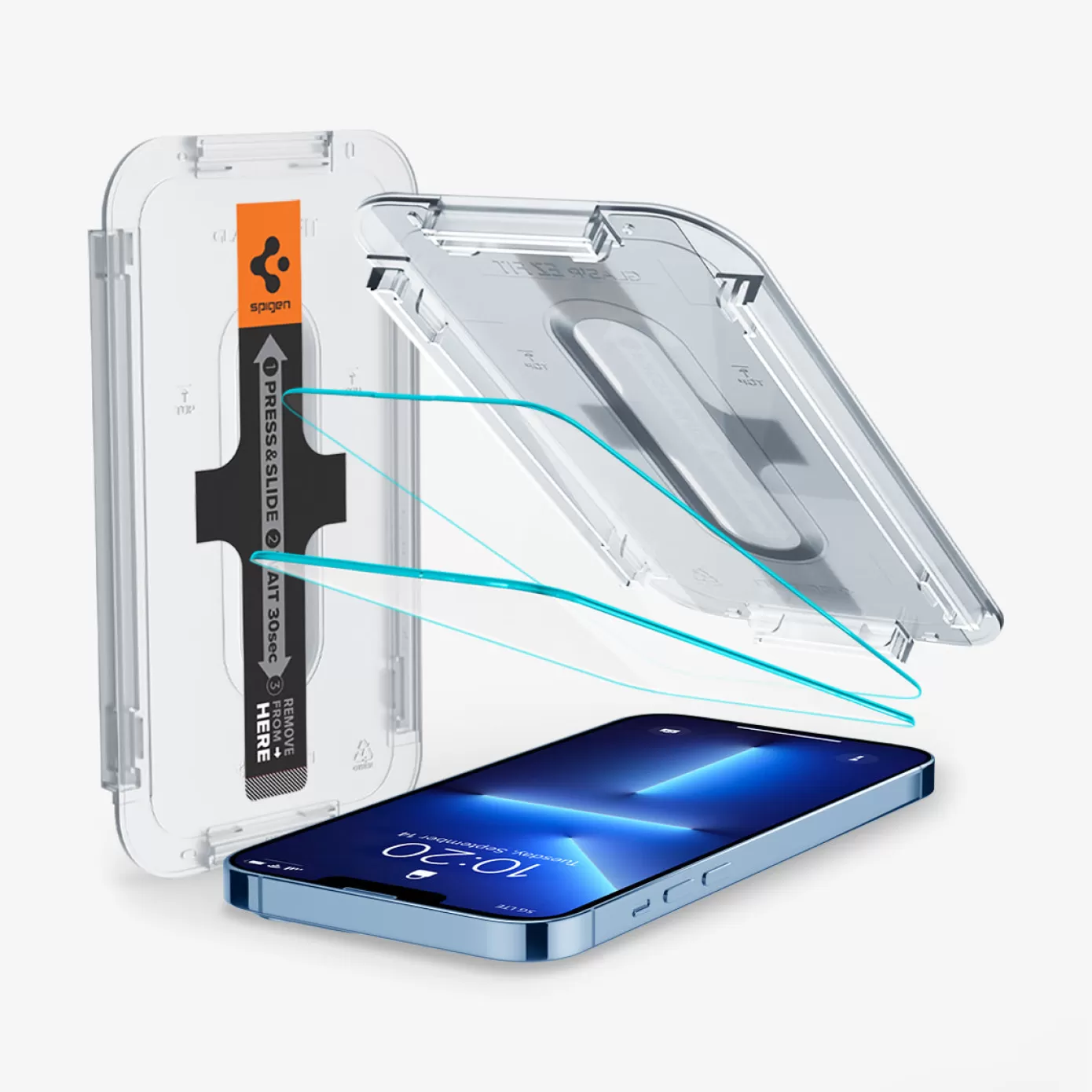 Spigen Iphone·Iphone 14 Series | EZ Fit GLAS.tR | Sensor Protected Clear