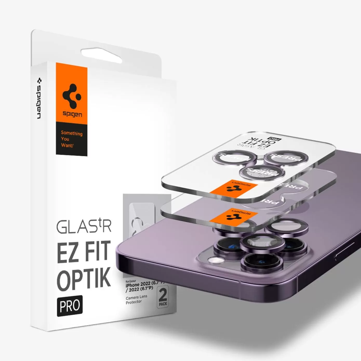 Spigen Iphone·Iphone 14 Series | EZ Fit Optik Pro Deep Purple