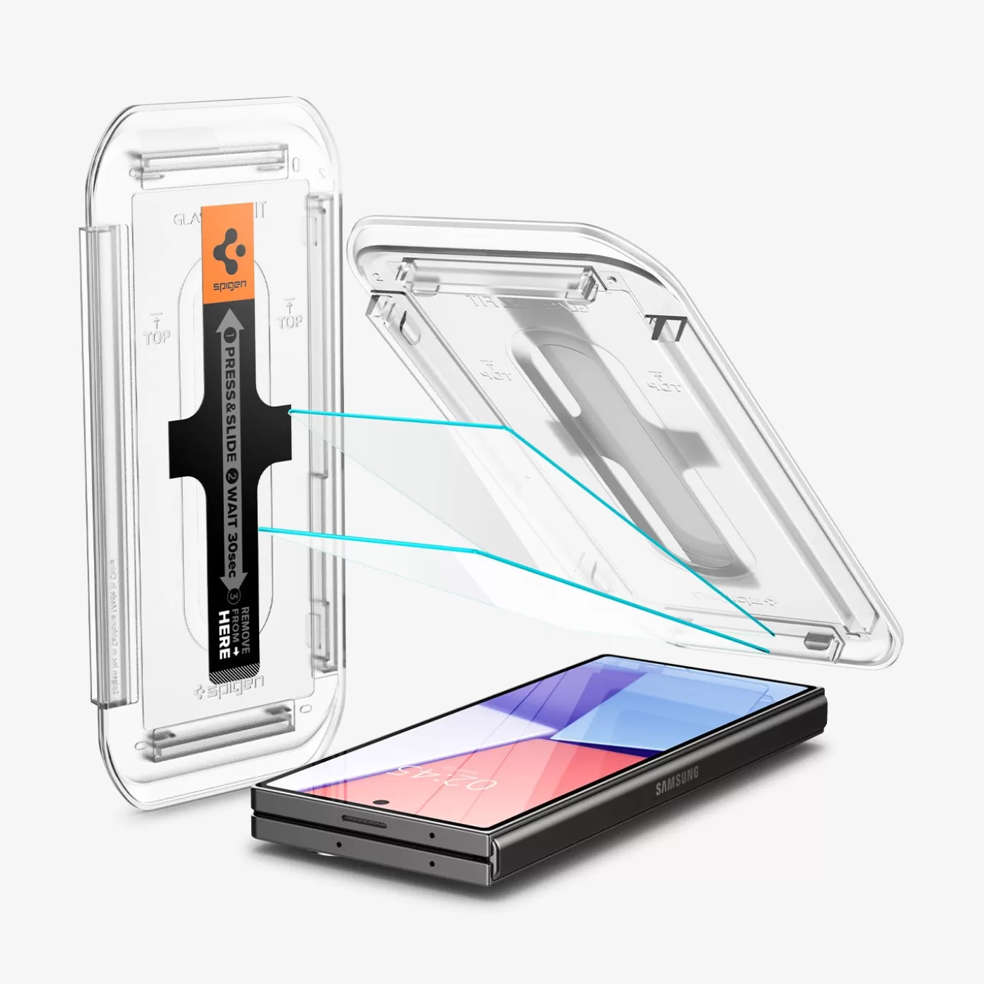 Spigen Galaxy Z·Galaxy Z Fold 6 | GLAS.tR EZ Fit Clear