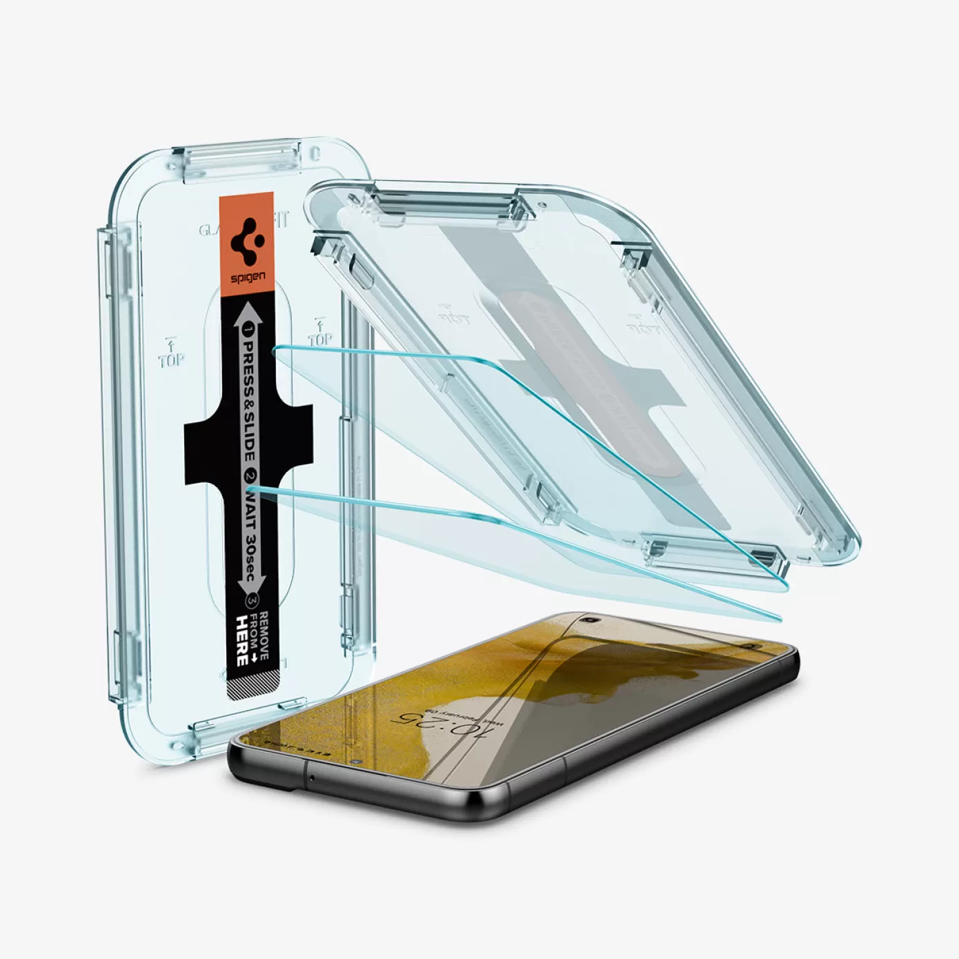 Spigen Galaxy S·More Galaxy Series | GLAS.tR EZ Fit Transparency