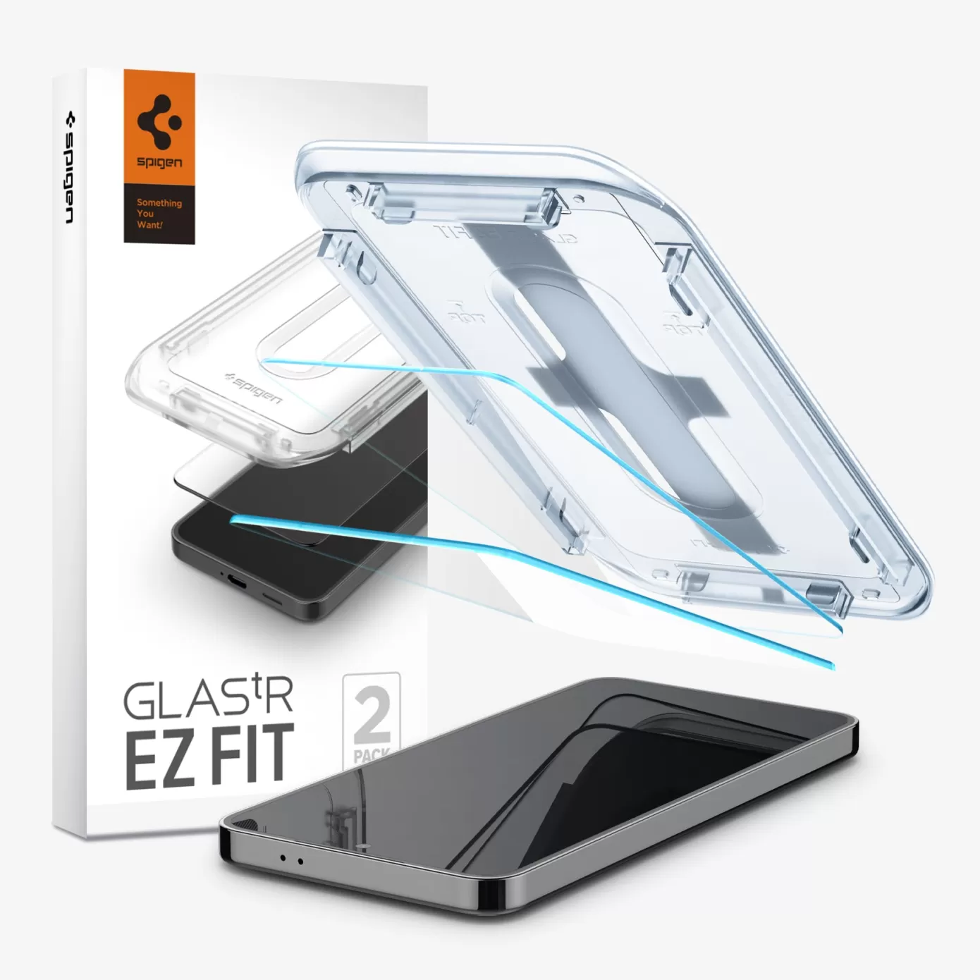 Spigen Galaxy S·Galaxy S24 Fe | Galaxy S·Galaxy S24 Ultra | GLAS.tR EZ Fit Clear