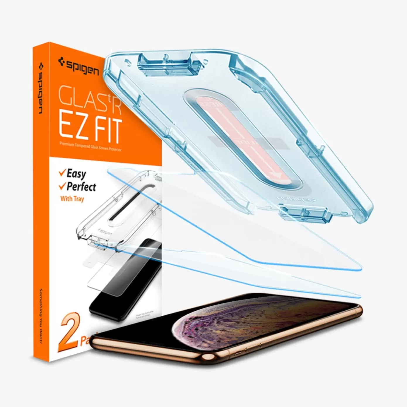 Spigen Iphone·More Iphone Series | GLAS.tR EZ Fit Clear