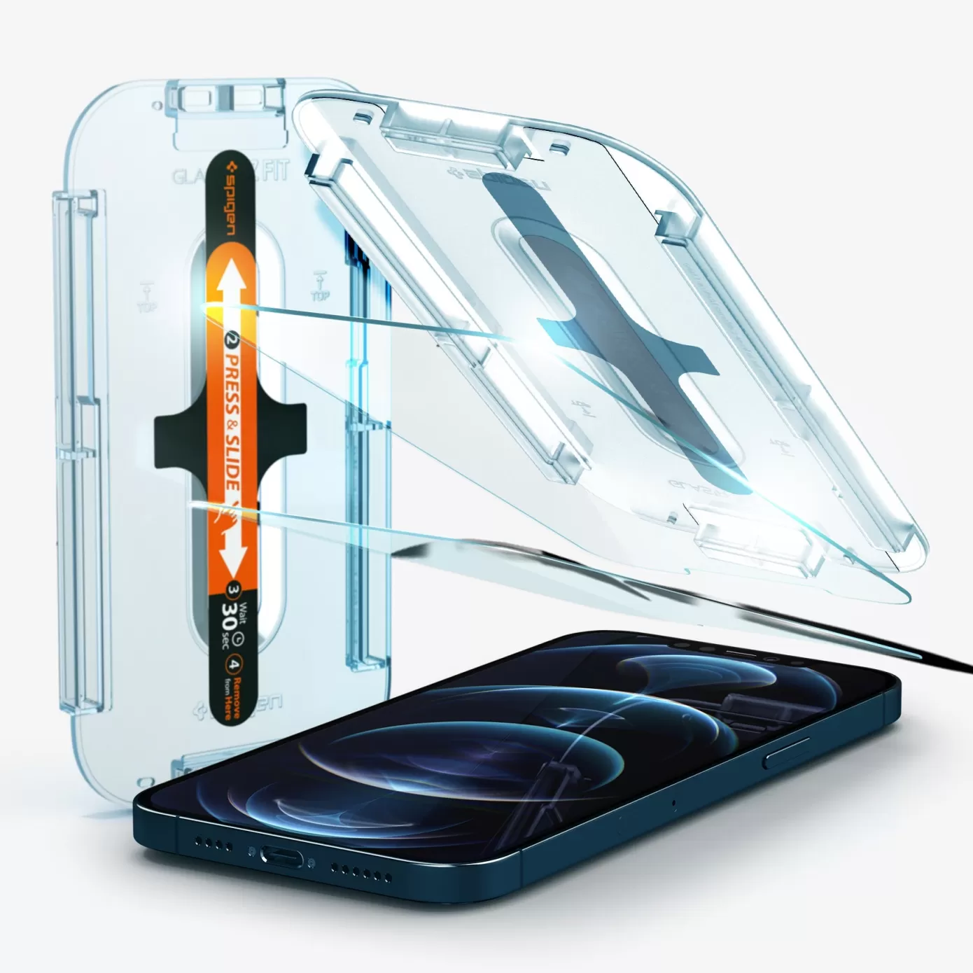 Spigen Iphone·More Iphone Series | GLAS.tR EZ Fit Clear