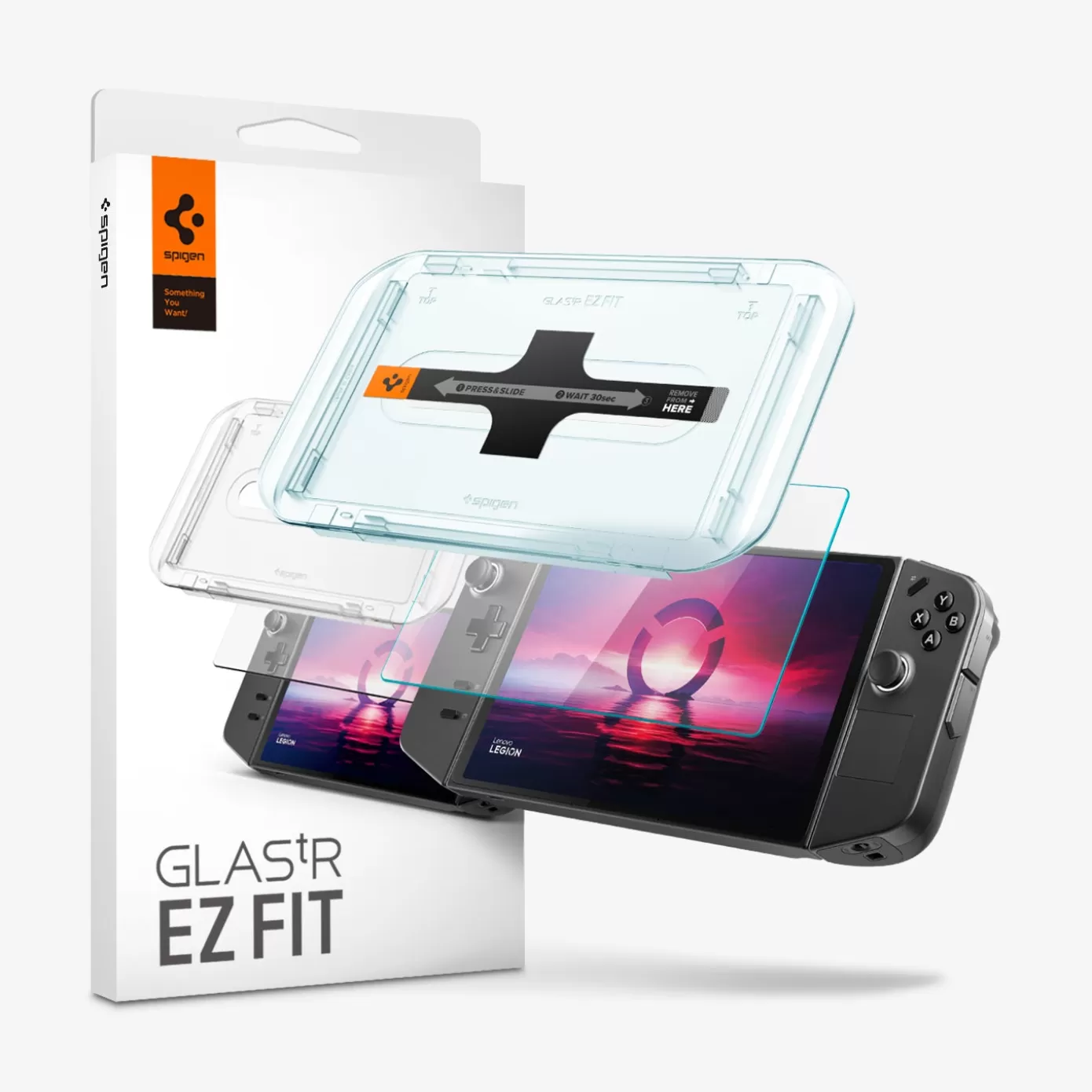 Spigen Gaming·Lenovo | GLAS.tR EZ Fit Clear