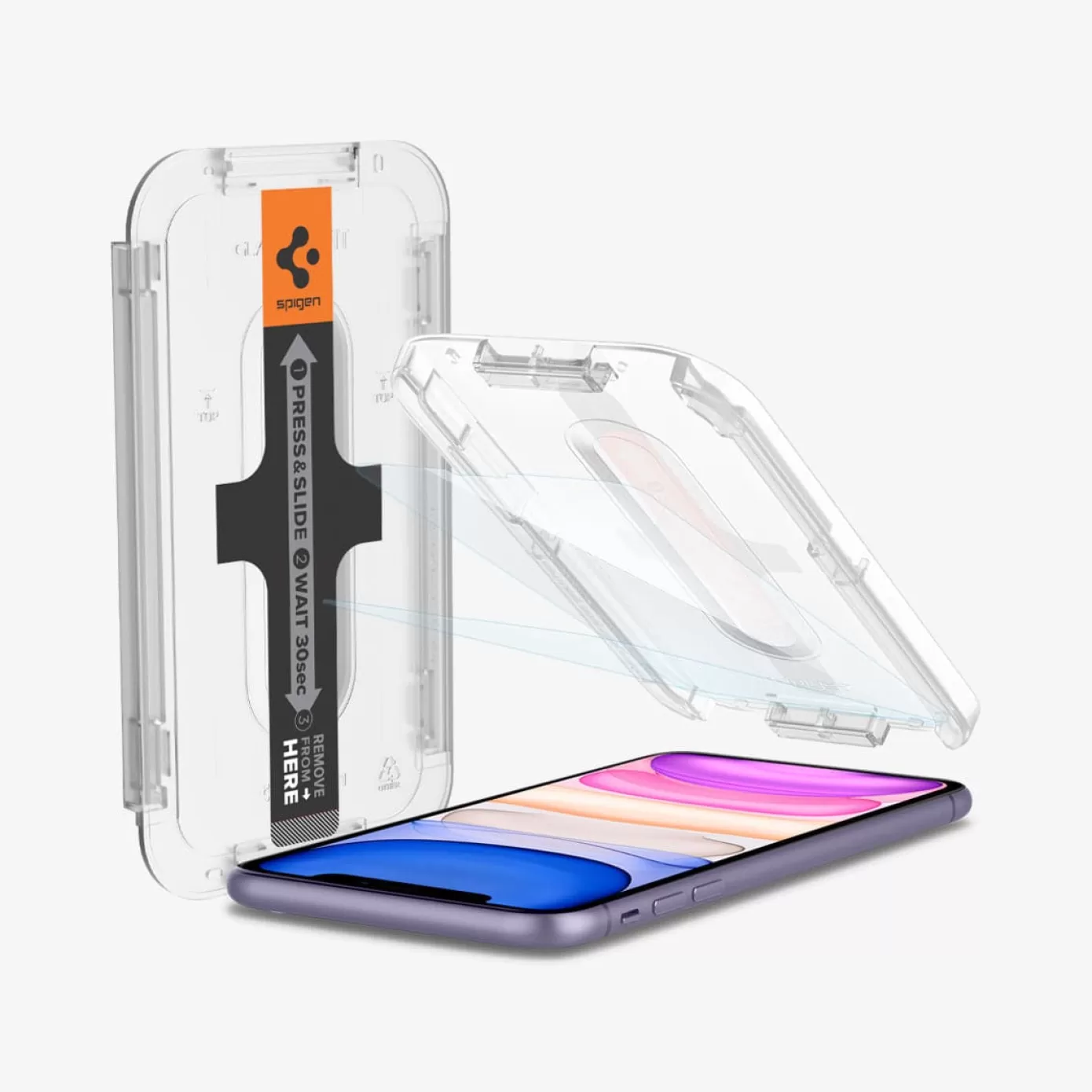 Spigen Iphone·More Iphone Series | GLAS.tR EZ Fit Clear