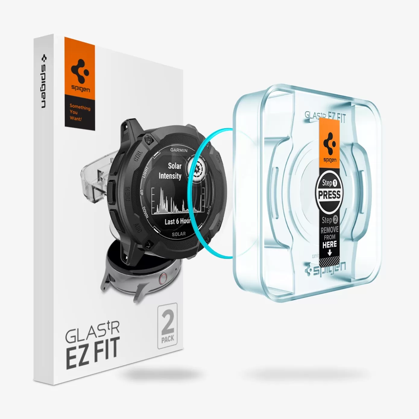 Spigen Garmin | Glas.tR EZ Fit Clear