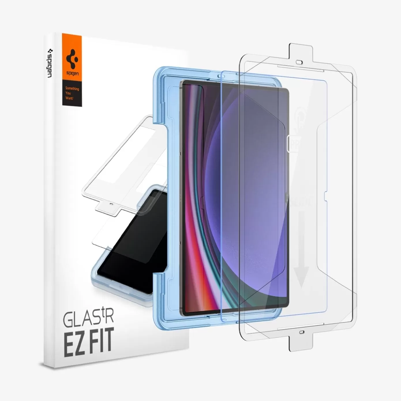 Spigen Galaxy Tab·Galaxy Tab S | GLAS.tR EZ FIT Clear