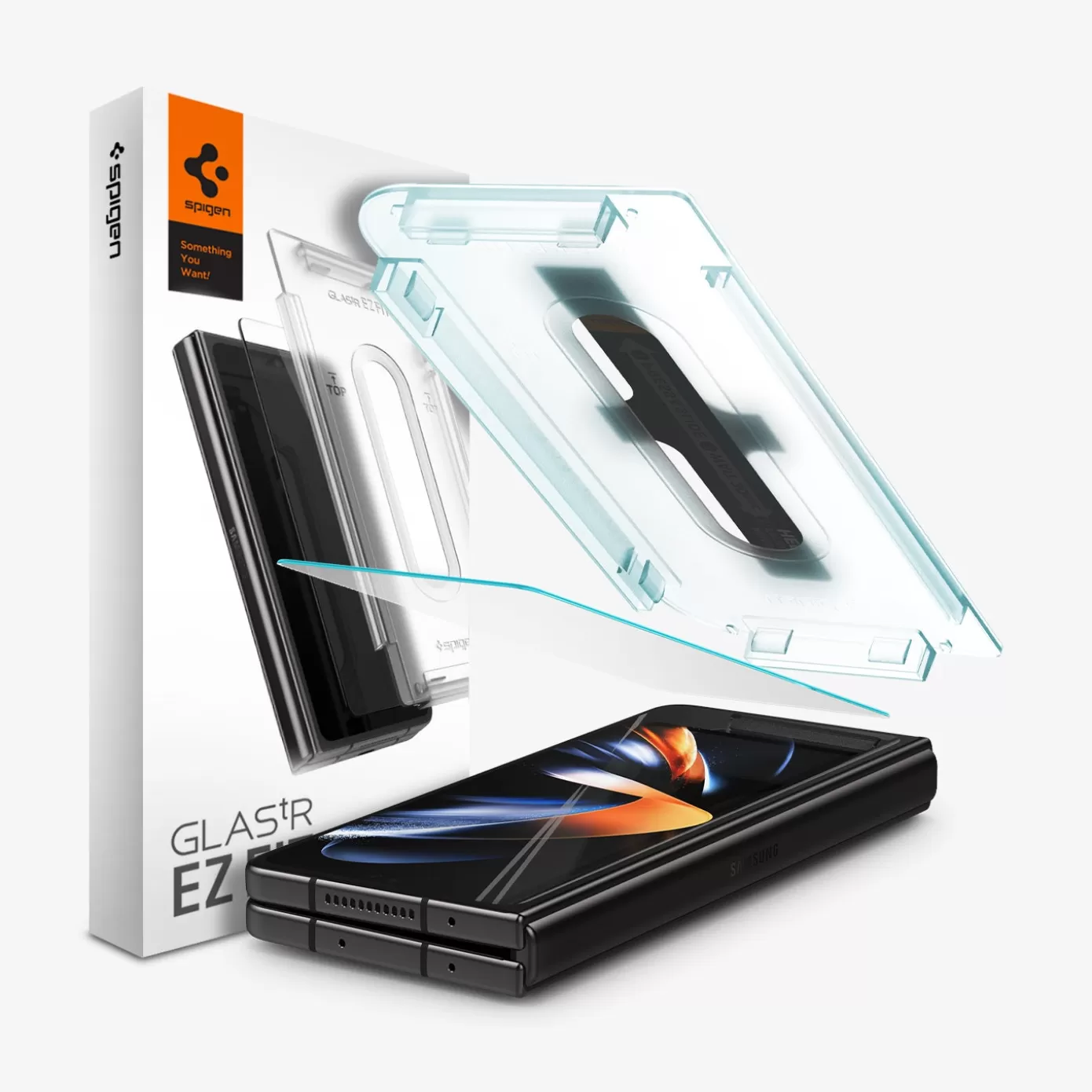 Spigen Galaxy Z·More Galaxy Z Series | GLAS.tR EZ Fit Clear