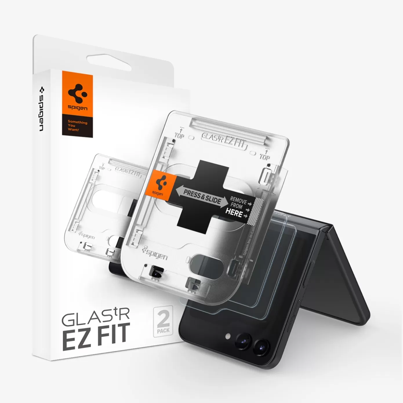 Spigen Galaxy Z·Galaxy Z Flip 5 | GLAS.tR EZ Fit