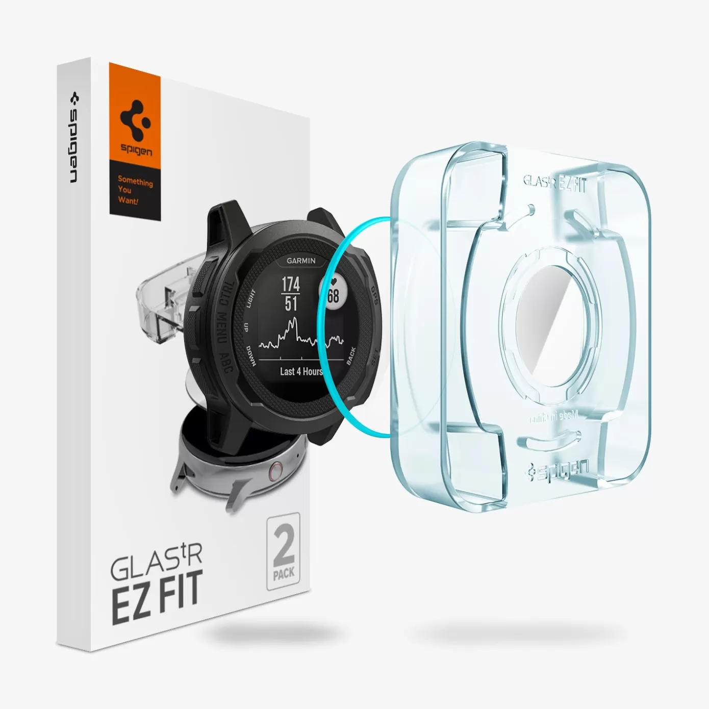 Spigen Garmin | Glas.tR EZ Fit Clear