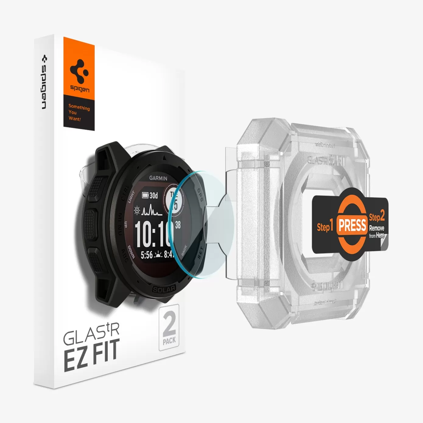 Spigen Garmin | Glas.tR EZ Fit Clear