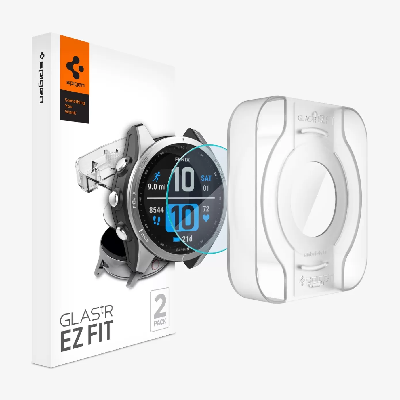 Spigen Garmin | Glas.tR EZ Fit Clear