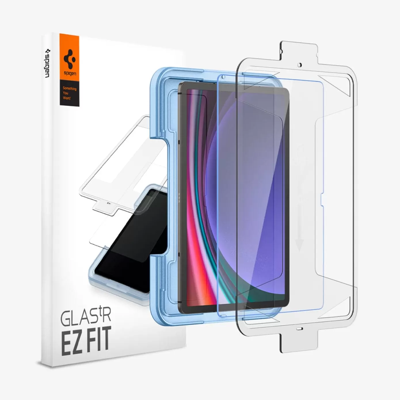 Spigen Galaxy Tab·Galaxy Tab S | GLAS.tR EZ FIT Clear