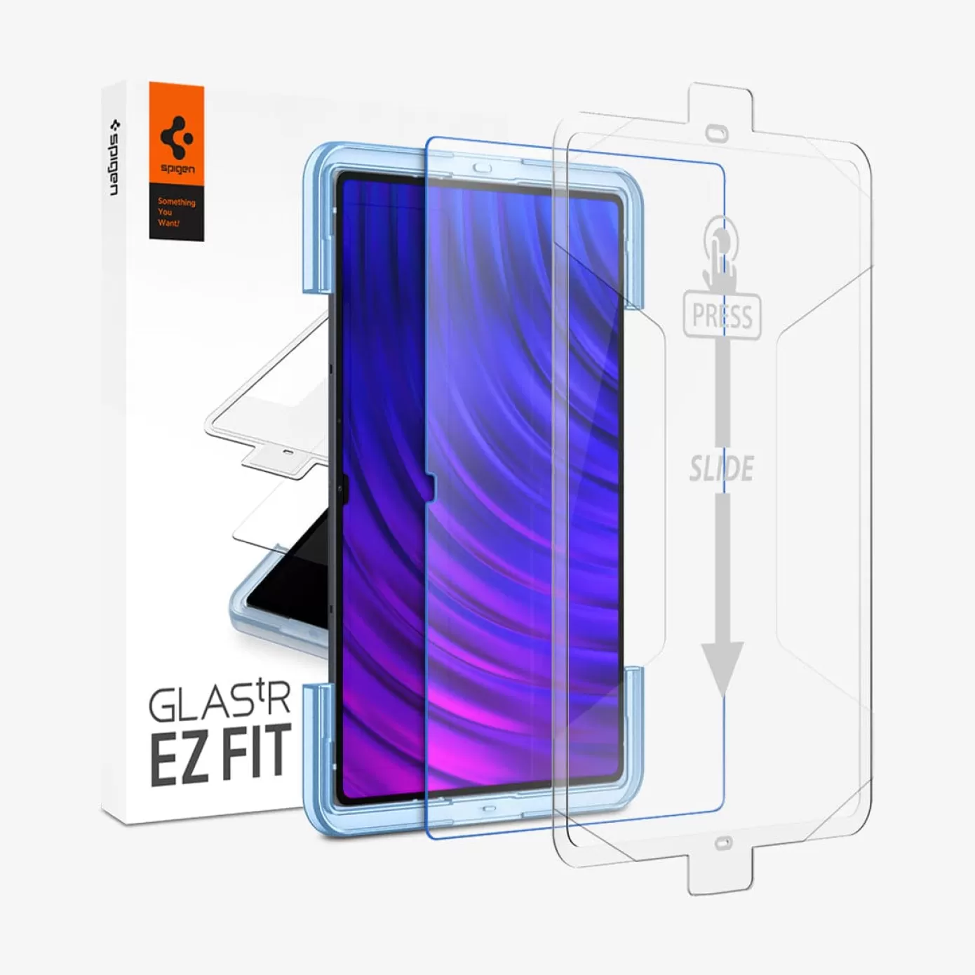 Spigen Galaxy Tab·Galaxy Tab S | GLAS.tR EZ FIT Clear