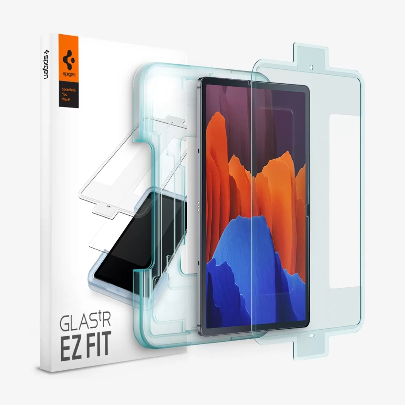 Spigen Galaxy Tab·Galaxy Tab S | GLAS.tR EZ FIT Clear