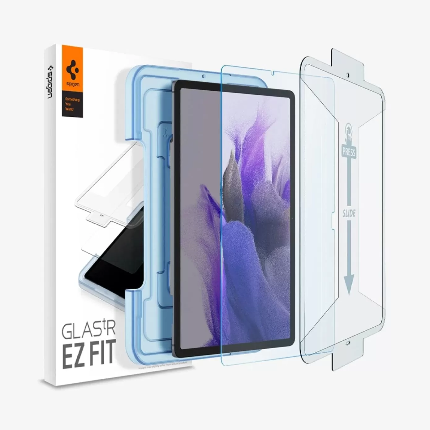 Spigen Galaxy Tab·Galaxy Tab S | GLAS.tR EZ FIT Clear