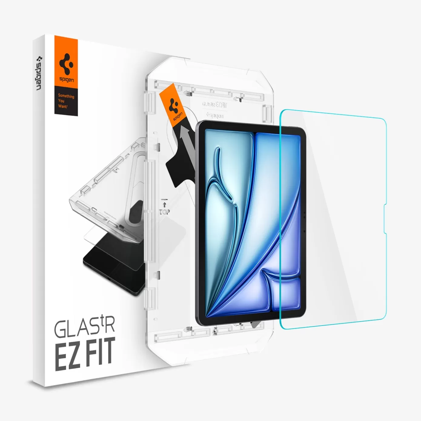 Spigen Ipad·Ipad Air | GLAS.tR EZ FIT Clear