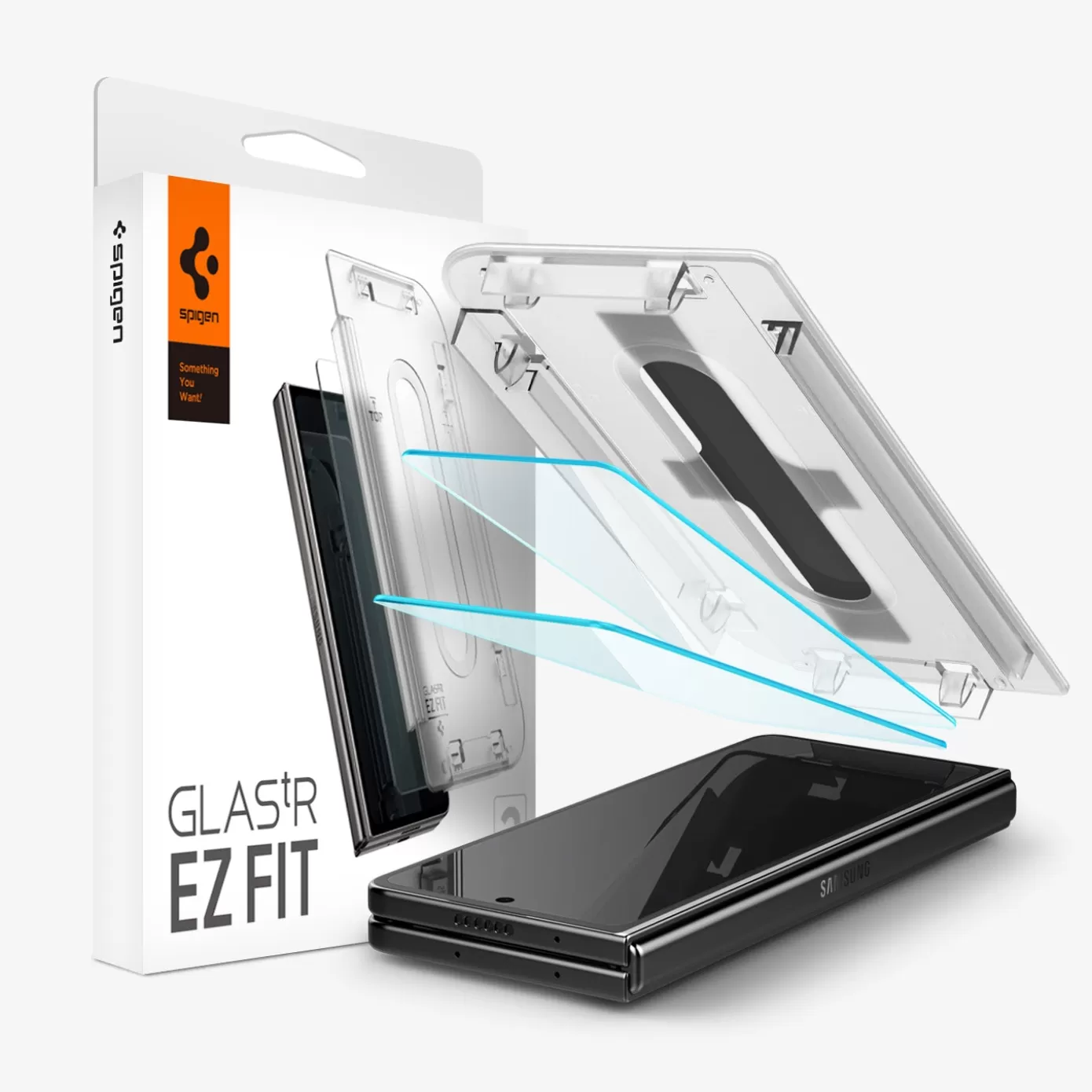 Spigen Galaxy Z·Galaxy Z Fold 5 | GLAS.tR EZ Fit