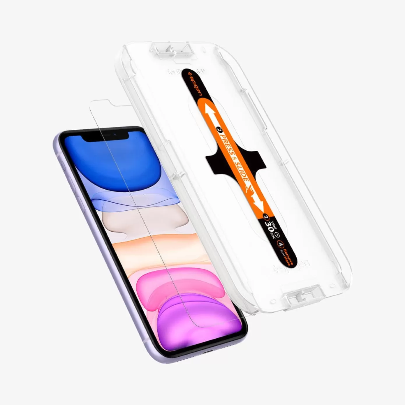 Spigen Iphone·More Iphone Series | GLAS.tR EZ Fit Clear