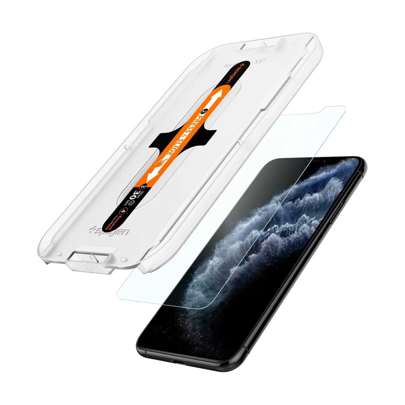 Spigen Iphone·More Iphone Series | GLAS.tR EZ Fit Clear