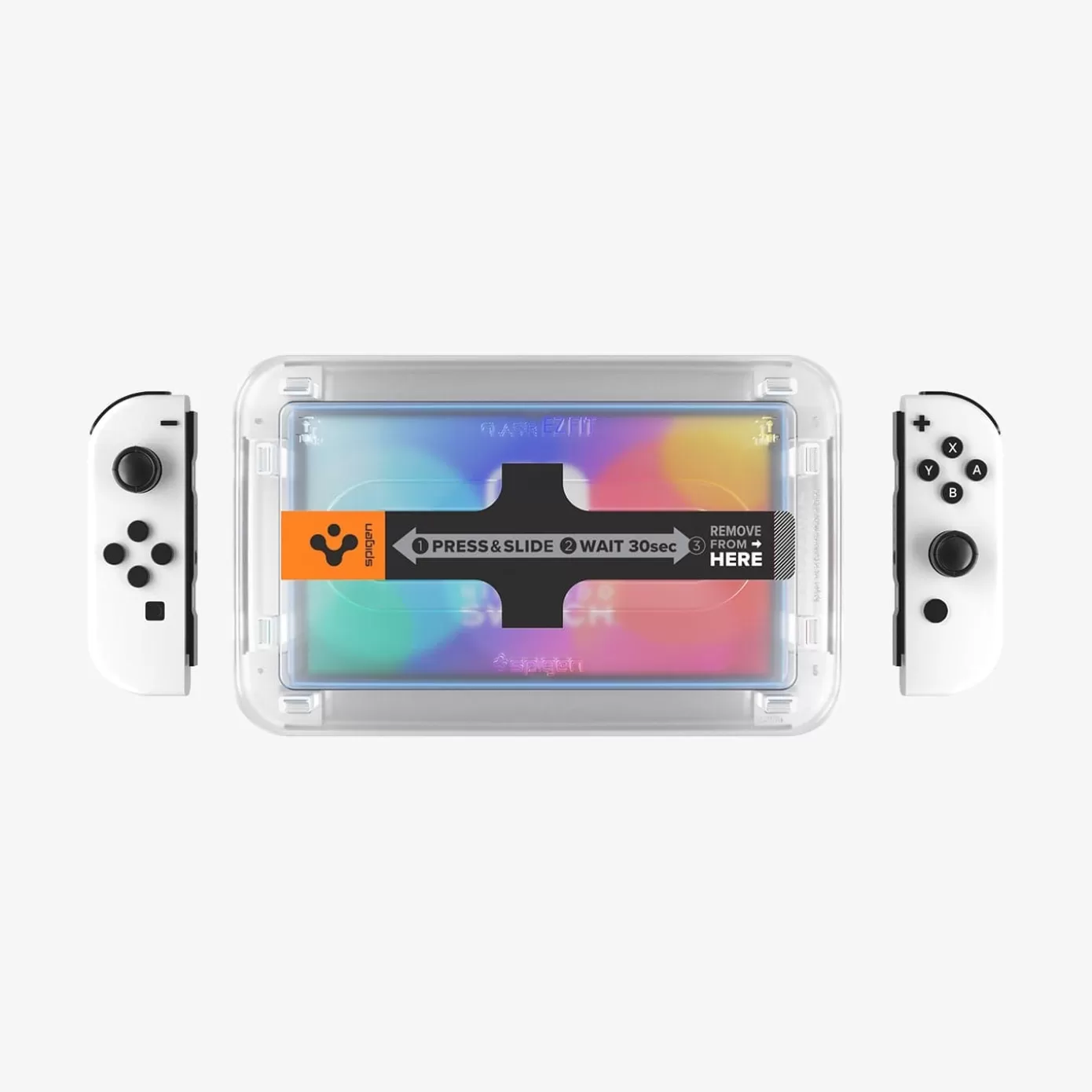 Spigen Gaming·Nintendo Switch | GLAS.tR EZ Fit Clear