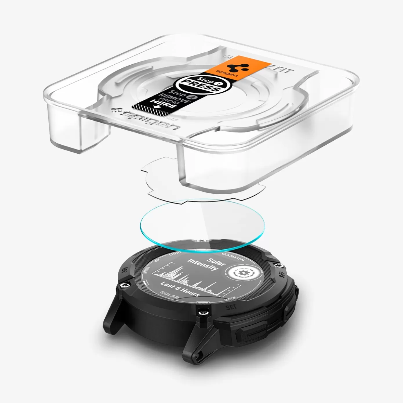 Spigen Garmin | Glas.tR EZ Fit Clear