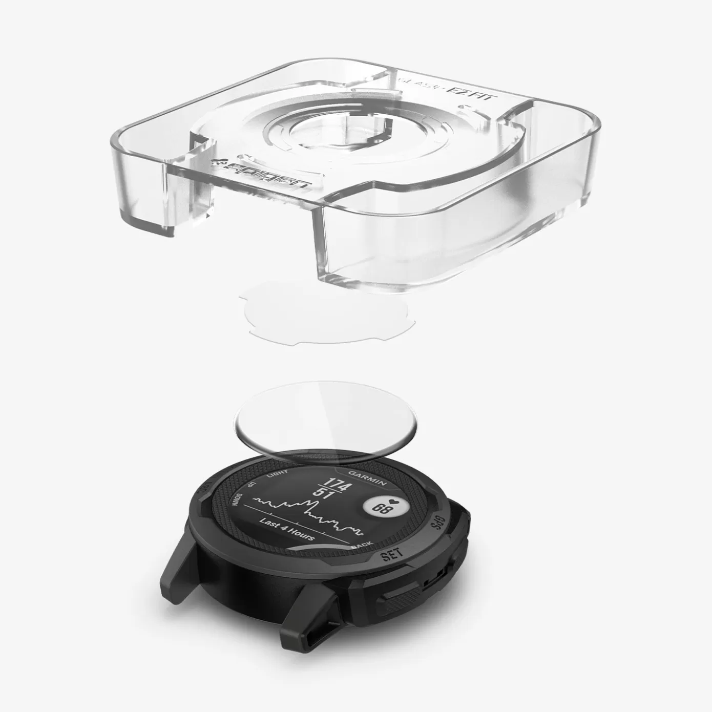 Spigen Garmin | Glas.tR EZ Fit Clear