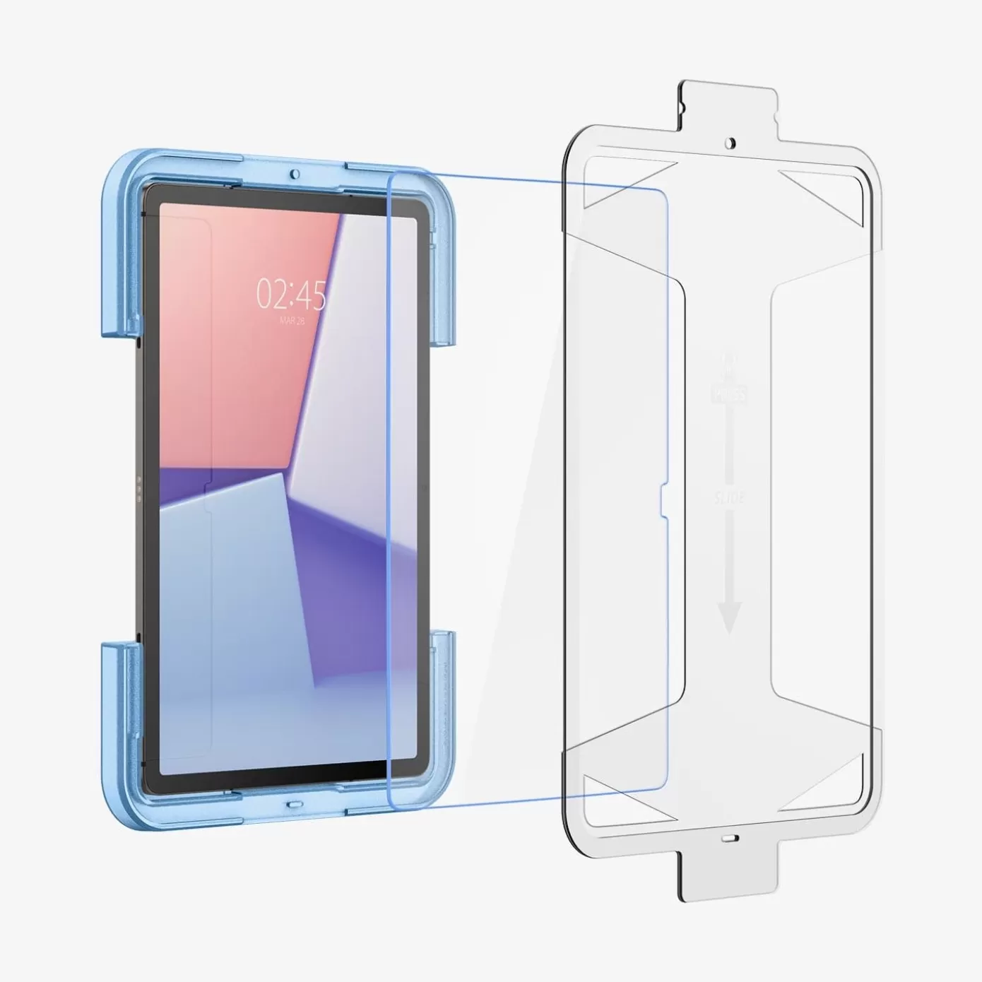 Spigen Galaxy Tab·Galaxy Tab S | GLAS.tR EZ FIT Clear