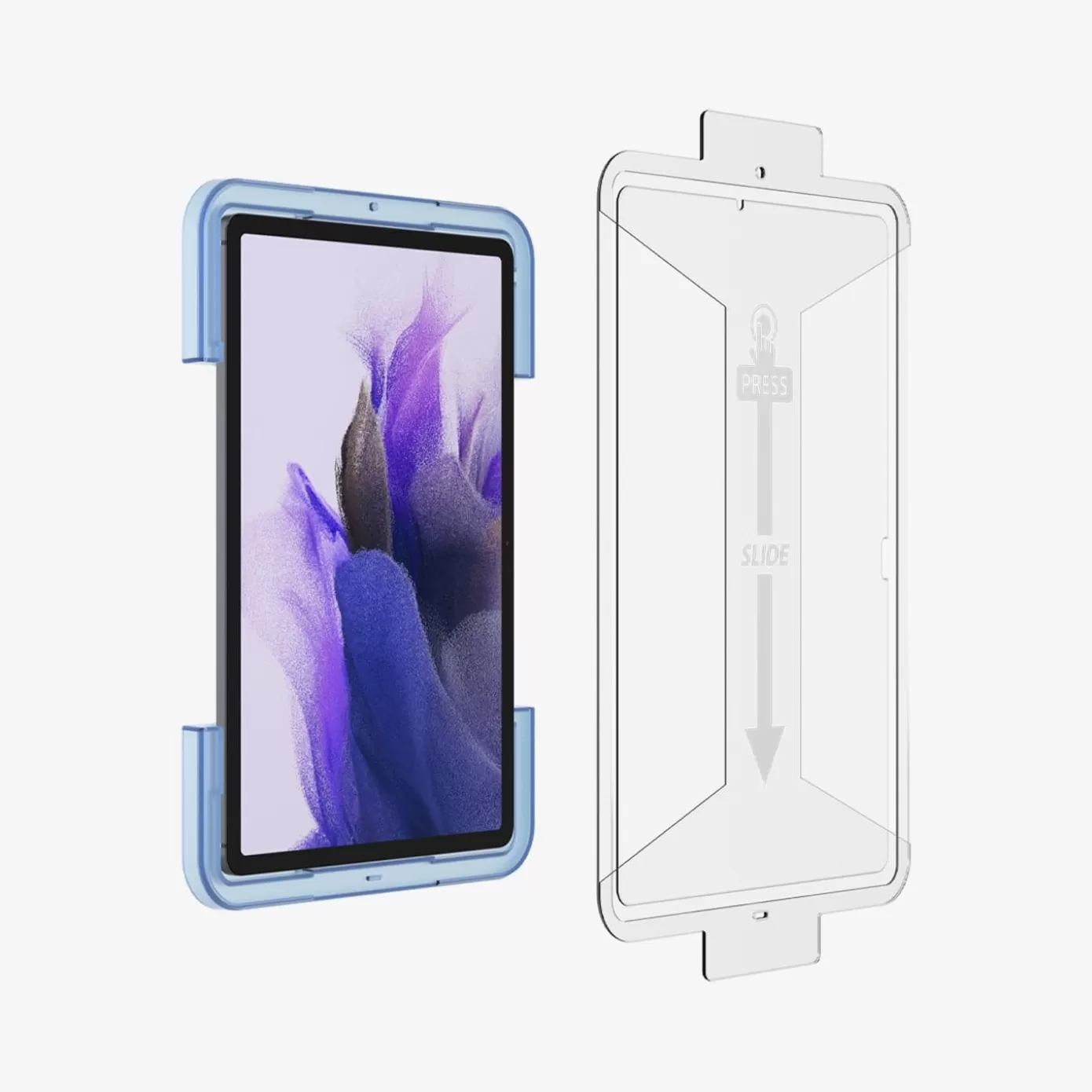 Spigen Galaxy Tab·Galaxy Tab S | GLAS.tR EZ FIT Clear