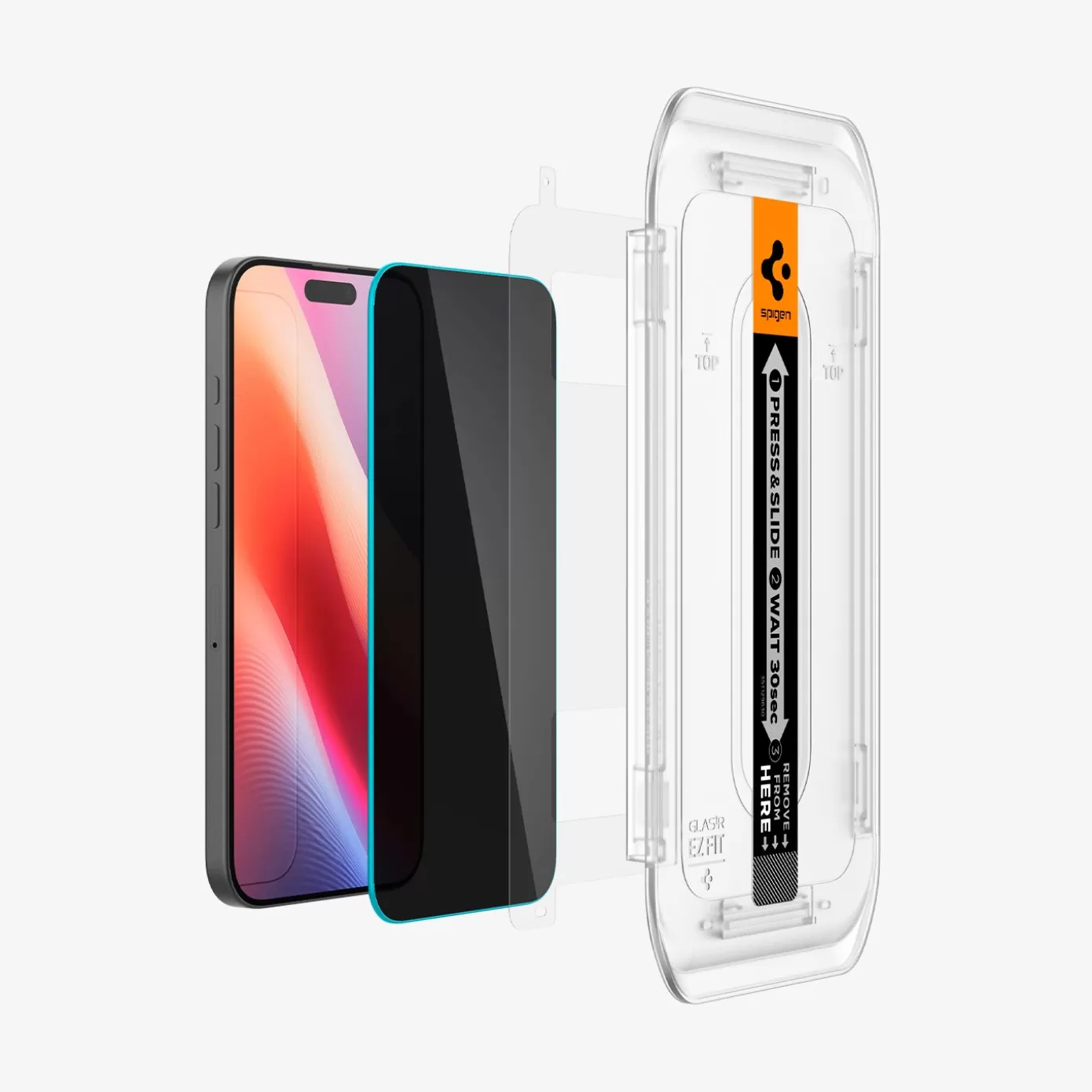 Spigen Iphone·Iphone 16 Pro Max | Iphone·Iphone 16 Pro | GLAS.tR EZ Fit | Privacy