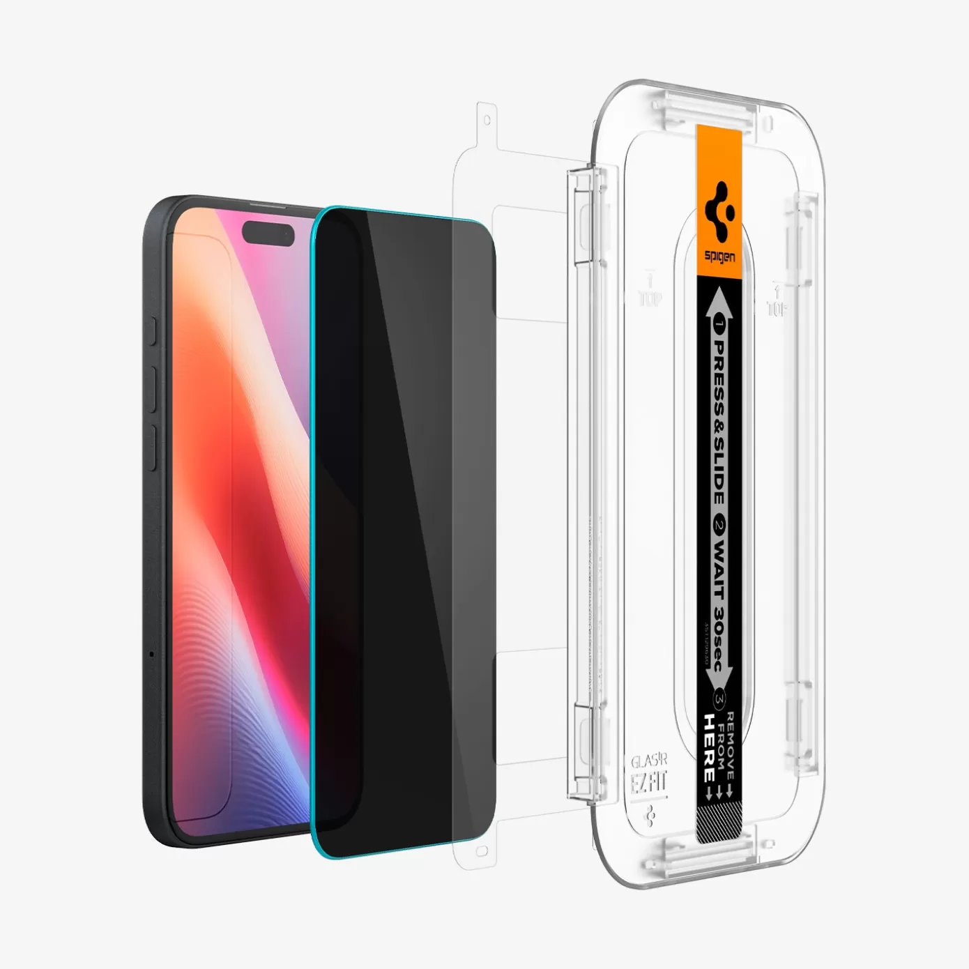 Spigen Iphone·Iphone 16 Pro Max | Iphone·Iphone 16 Pro | GLAS.tR EZ Fit | Privacy