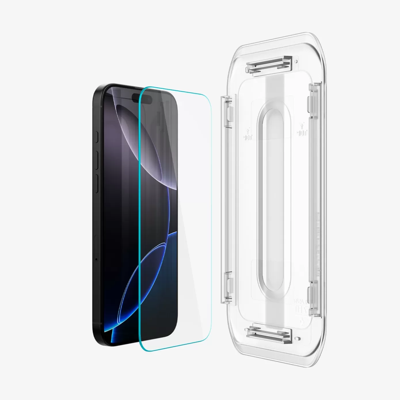 Spigen Iphone·Iphone 16 Pro Max | Iphone·Iphone 16 Pro | GLAS.tR EZ Fit | Sensor Protected Transparent