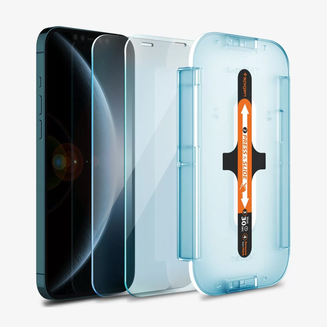 Spigen Iphone·More Iphone Series | GLAS.tR EZ Fit | Sensor Protection Clear