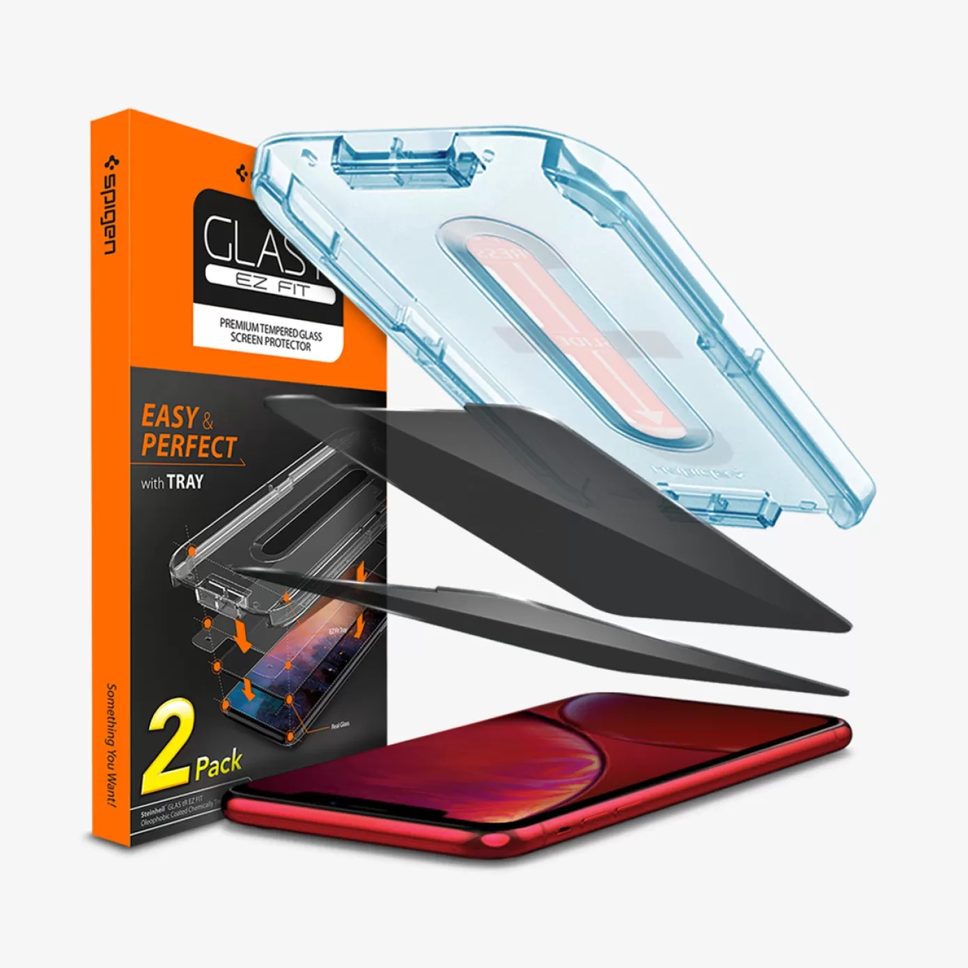 Spigen Iphone·More Iphone Series | GLAS.tR EZ Fit Privacy