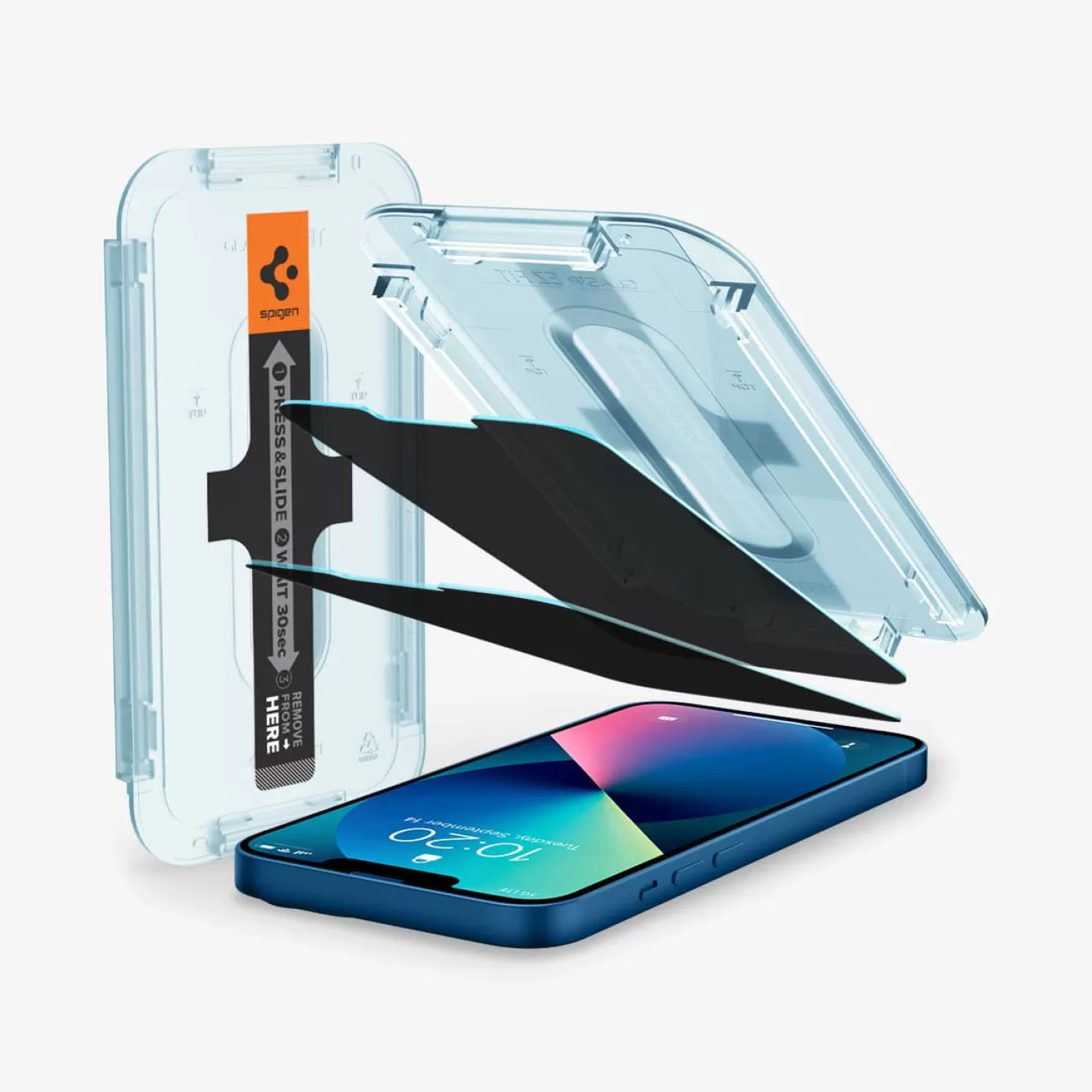 Spigen Iphone·More Iphone Series | GLAS.tR EZ Fit Privacy Clear