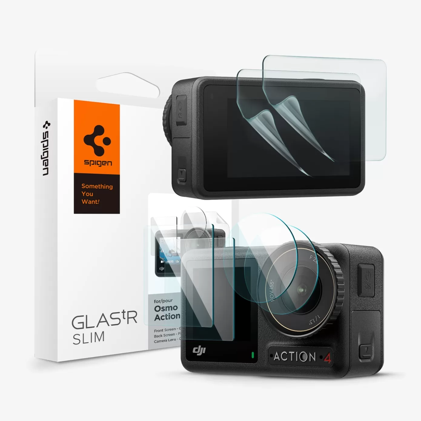 Spigen Dji | Dji | Glas.tR SLIM Clear