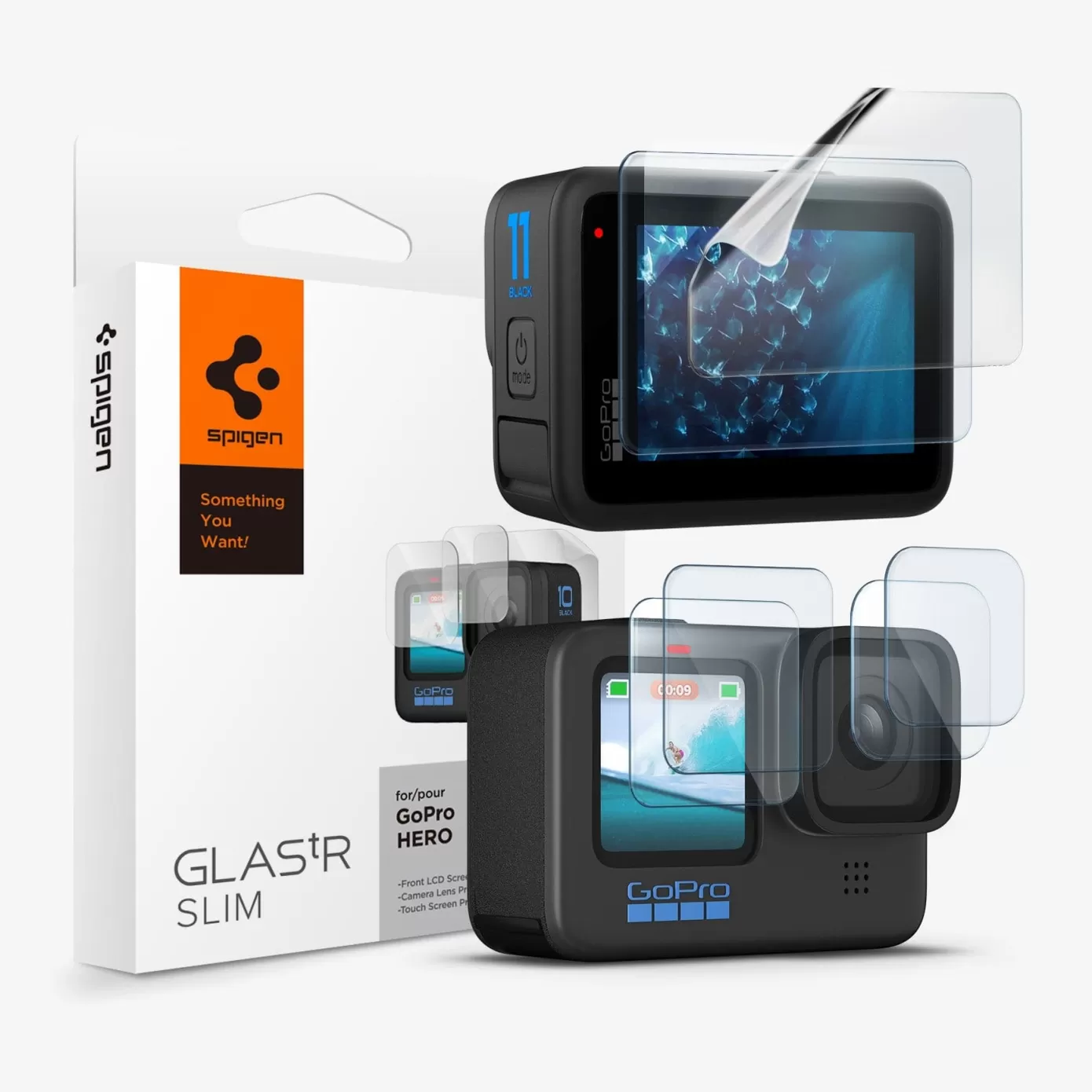 Spigen Gopro | Gopro | Glas.tR SLIM Clear