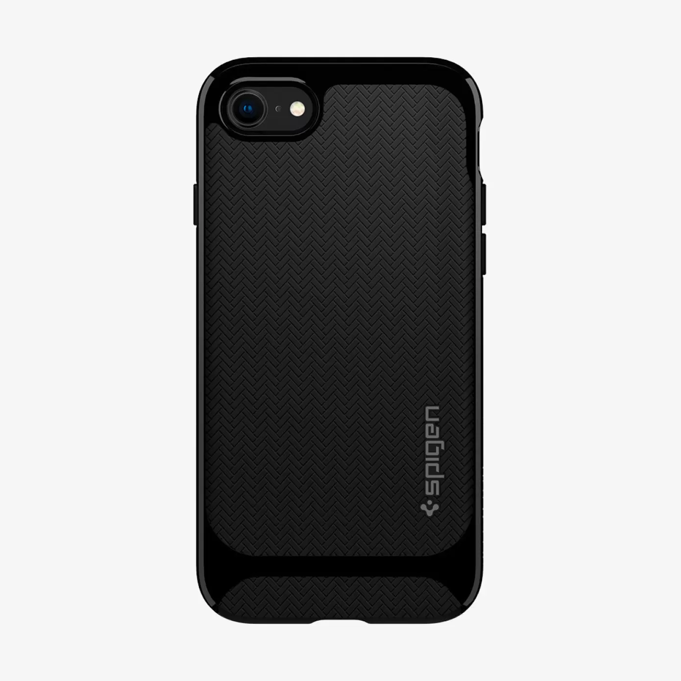 Spigen Iphone·More Iphone Series | Herringbone™ (Neo Hybrid) Shiny Black