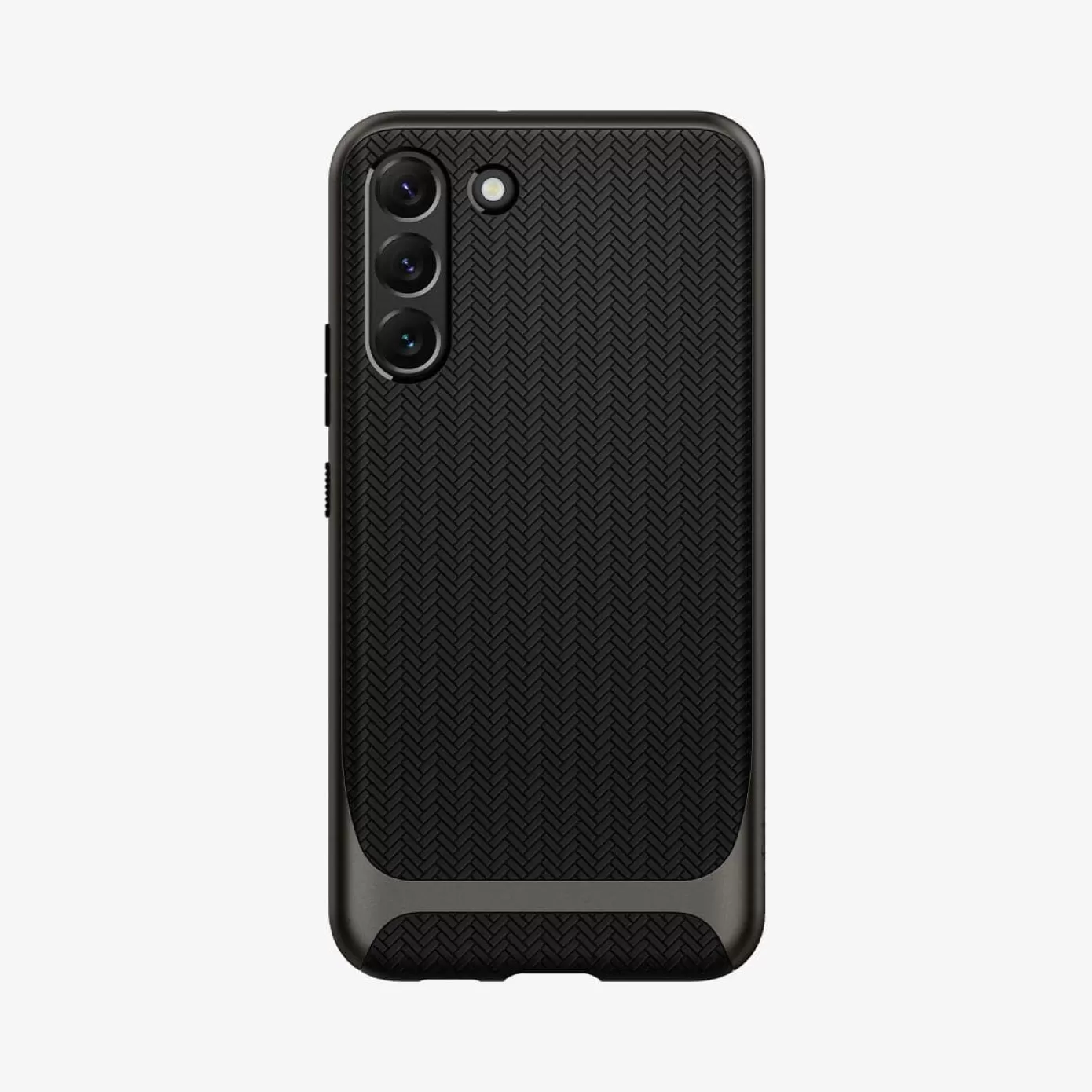 Spigen Galaxy S·More Galaxy Series | Herringbone™ (Neo Hybrid) Gunmetal