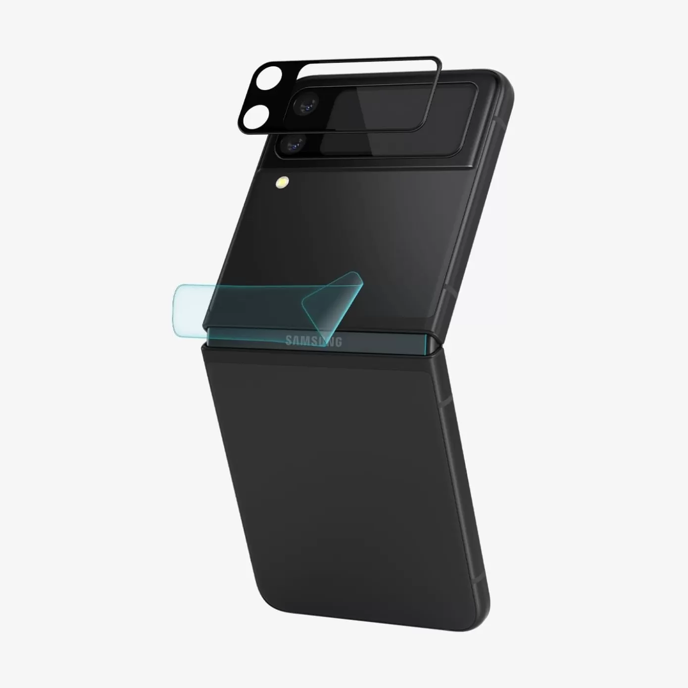 Spigen Galaxy Z·More Galaxy Z Series | Lens Protector + Hinge Film Black