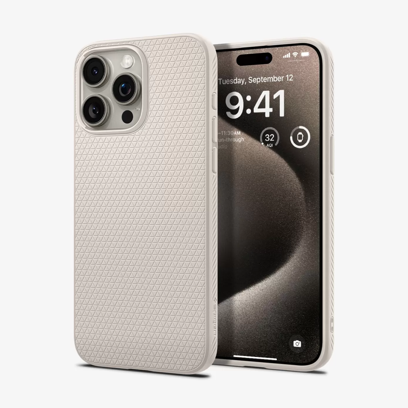 Spigen Iphone·Iphone 15 Pro Max | Iphone·Iphone 15 Pro | Liquid Air Natural Titanium