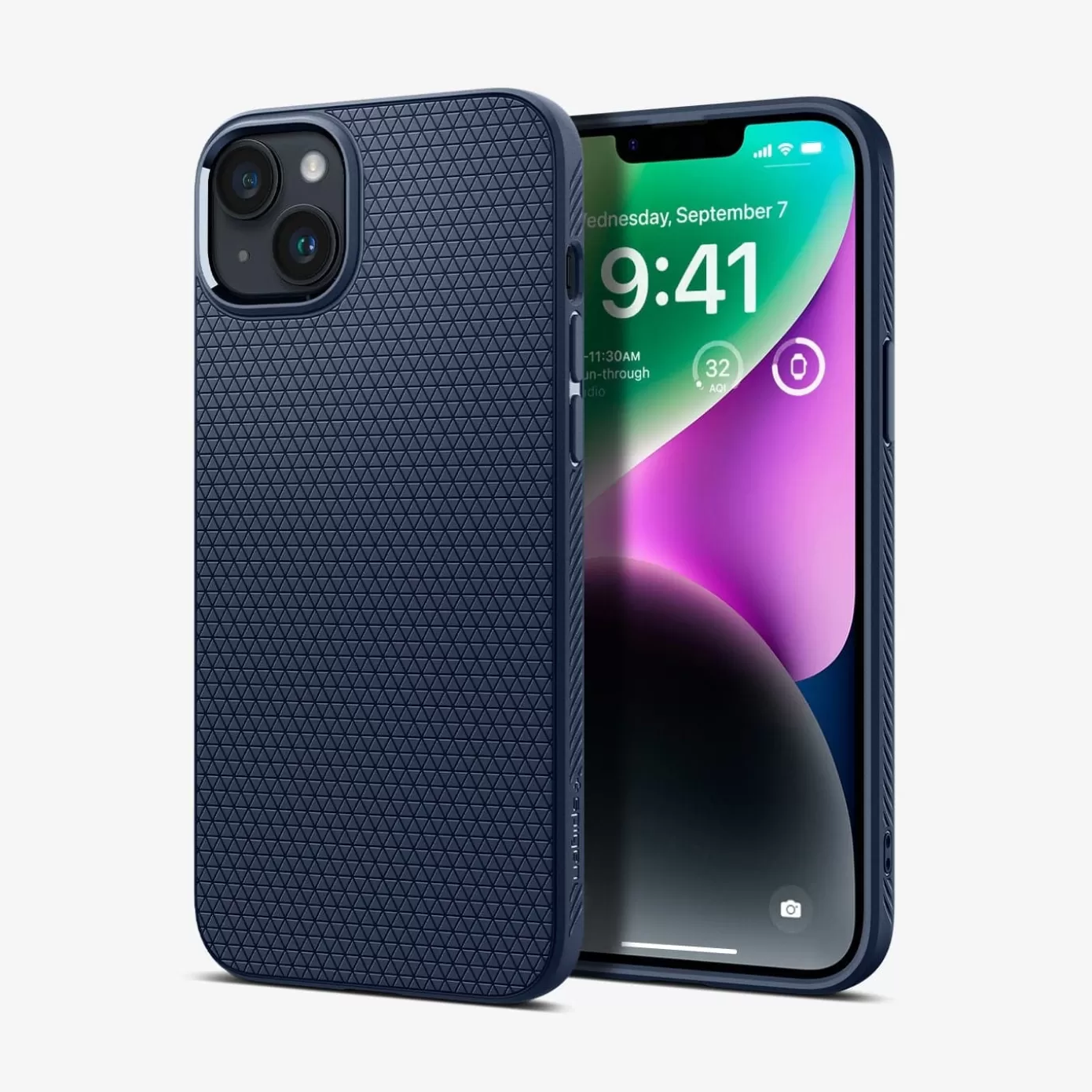 Spigen Iphone·Iphone 14 Series | Liquid Air Navy Blue