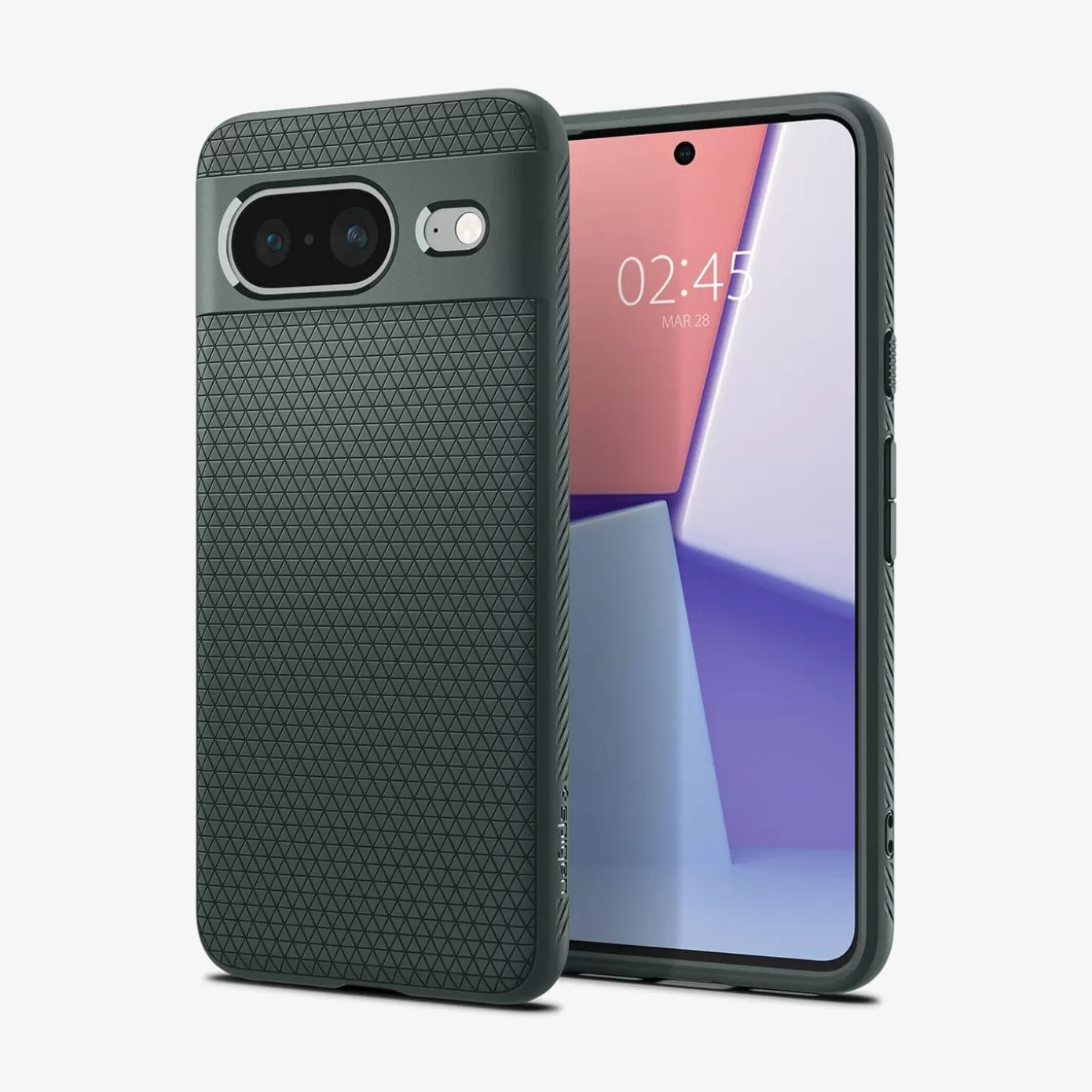 Spigen Pixel Phone·Pixel 8A | Pixel Phone·Pixel 8 Pro | Liquid Air Abyss Green